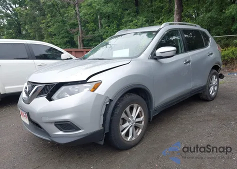 2016 Nissan Rogue Sv из США, поврежденный, VIN KNMAT2MV3GP611932